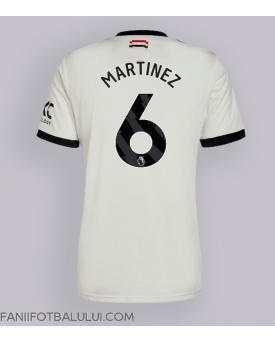 Manchester United Lisandro Martinez #6 Tricou Fotbal Replică 2024-25 Barbati Treilea